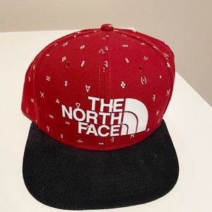 The North Face New Era Red SnapBack Hat